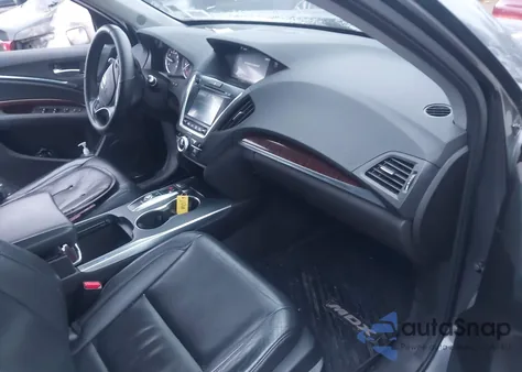 2017 Acura Mdx из США, поврежденный, VIN 5FRYD4H32HB038922